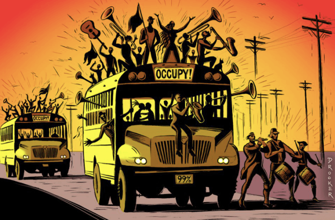 Screen shot from the Take Back Democracy! website http://tbd.occupiedottawa.org/index.html