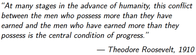 Theodore Roosevelt New Nationalism Speech