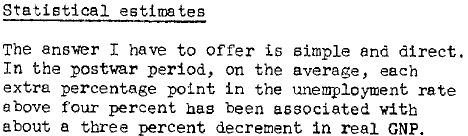 Arthur Okun Potential GNP Cowles Foundation Paper 190